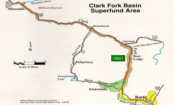 Clark Fork Basin Superfund Area. Clark Fork Basin Superfund Area.
