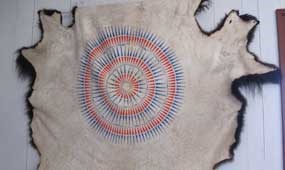 Painted Buffalo Robe