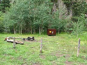 Campsite 5.1 along Medano Pass Road