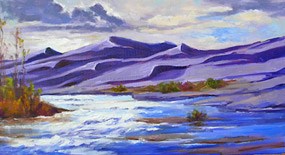 Lavender Evening by Fran Dodd