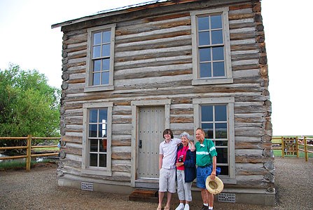 Maria Causby and Grandson, Pedro Trujillo Homestead