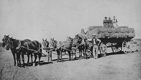 Pedro Trujillo and Wagon
