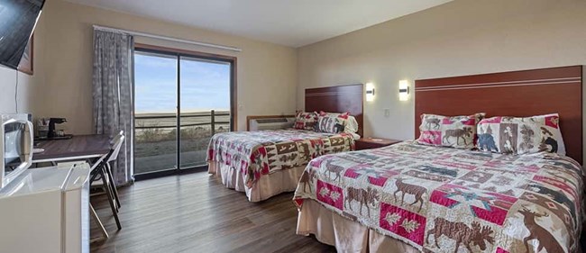 Great Sand Dunes Lodge Room with Two Queen Beds