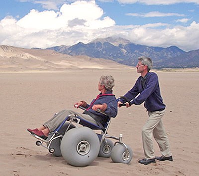 dunes wheelchair sand park national nps preserve accessibility