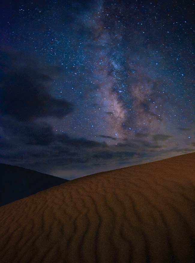 Milky Way over Dune Ripples September 2021