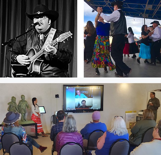 Hispanic Heritage Celebration 2023 Collage of Musicians and Presenters