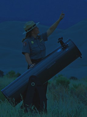 Night Ranger with Telescope