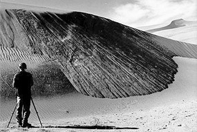 Photographer on Dunes