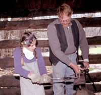 Junior Ranger programs offer children the chance to explore the park and learn about the past.