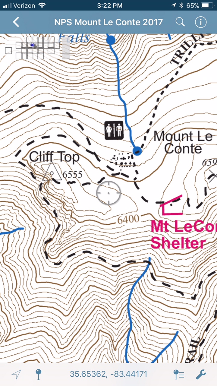 Mountain Terrain & Trail Maps