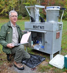 Elkmont low elevation monitoring station.