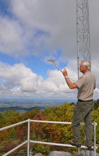 Russell Paulk at Look Rock Tower.