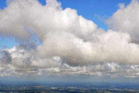 Clouds above Look Rock, Great Smoky Mountains.