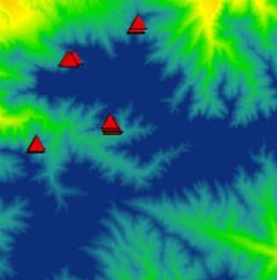 Citizen-scientist map of rhododendron species change.