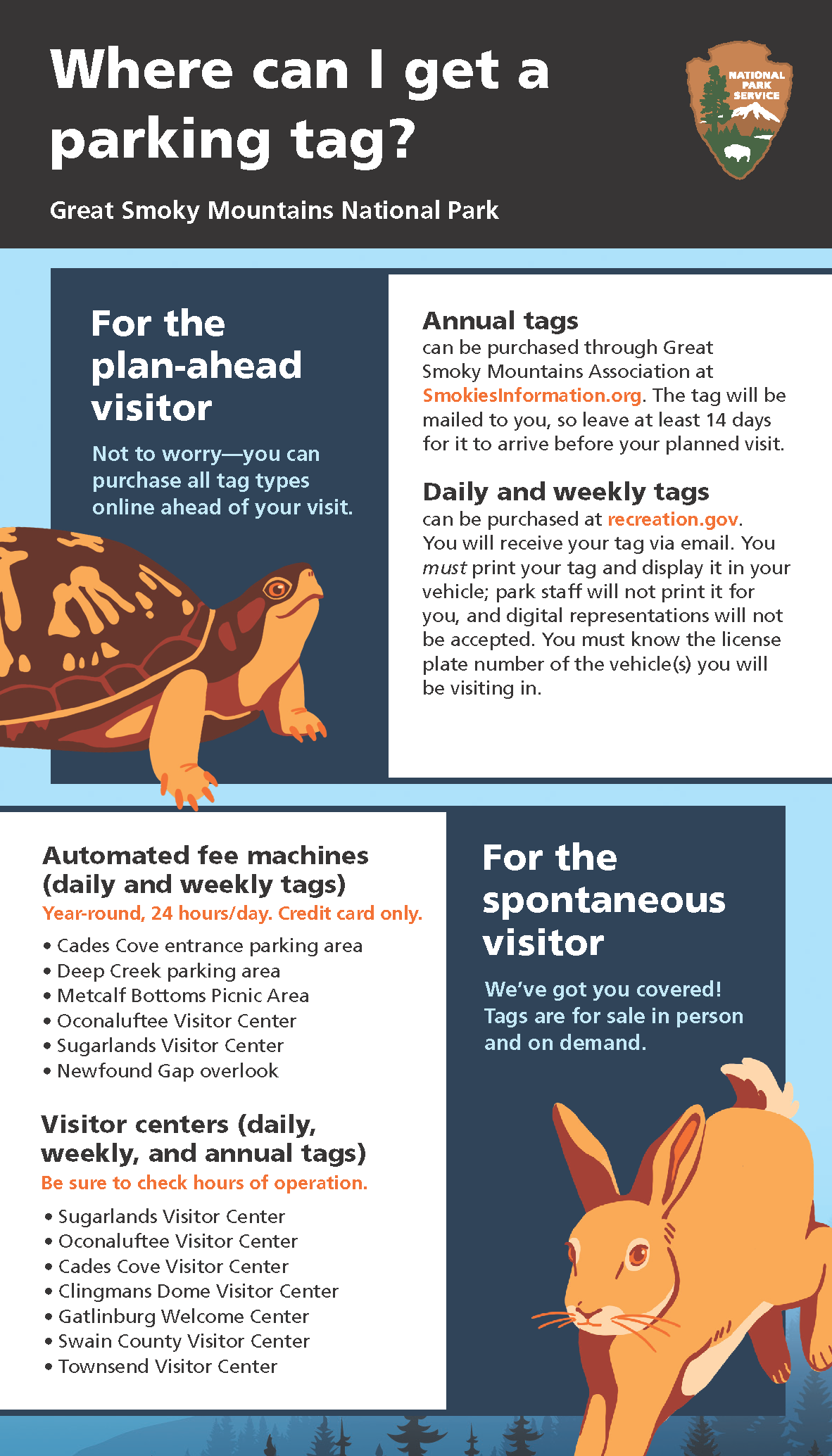 Parking Tag Purchase Options