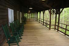 Front porch of Clubhouse
