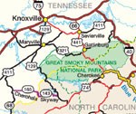Smoky Mountain National Park Map Maps - Great Smoky Mountains National Park (U.s. National Park Service)