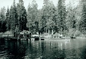 Jenny Lake boat dock