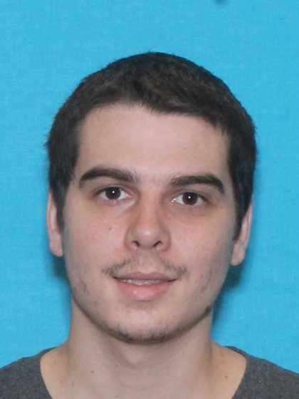 Missing person Jared Hembree drivers license photo of missing person Jared Hembree