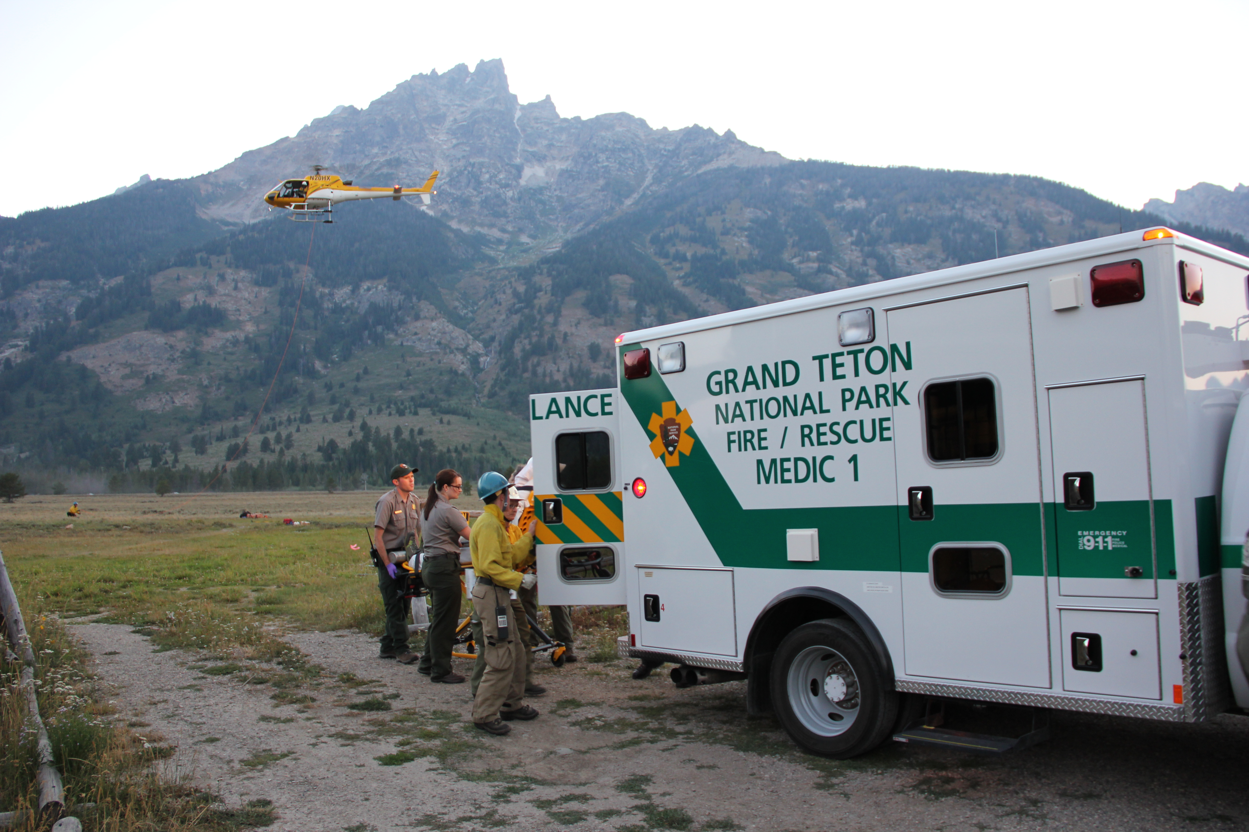 TIA heli&Medic1 at JLRC_2012