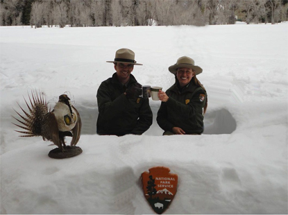 Rangers at Snowdesk