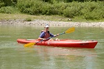 Kayaker on the Snake River