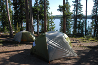 Camping at Beula Lake