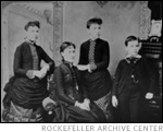 JDR, Jr. seen on right with three of his sisters, Photo Credit: Rockefeller Archive Center