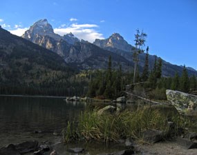 Taggart Lake and Grand Teton Taggart Lake and Grand Teton