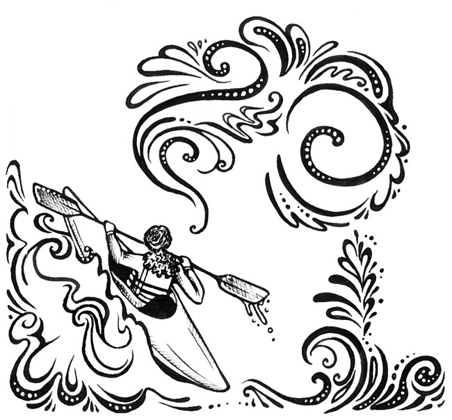 Kayaker_Illustration_Wold_NPSImage