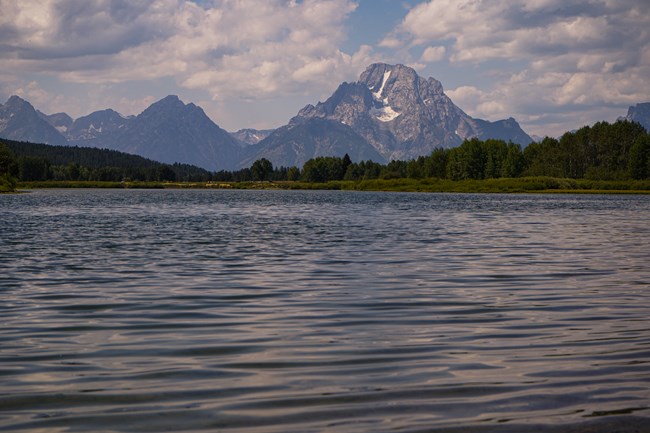View of Snake River near Oxbow Bend