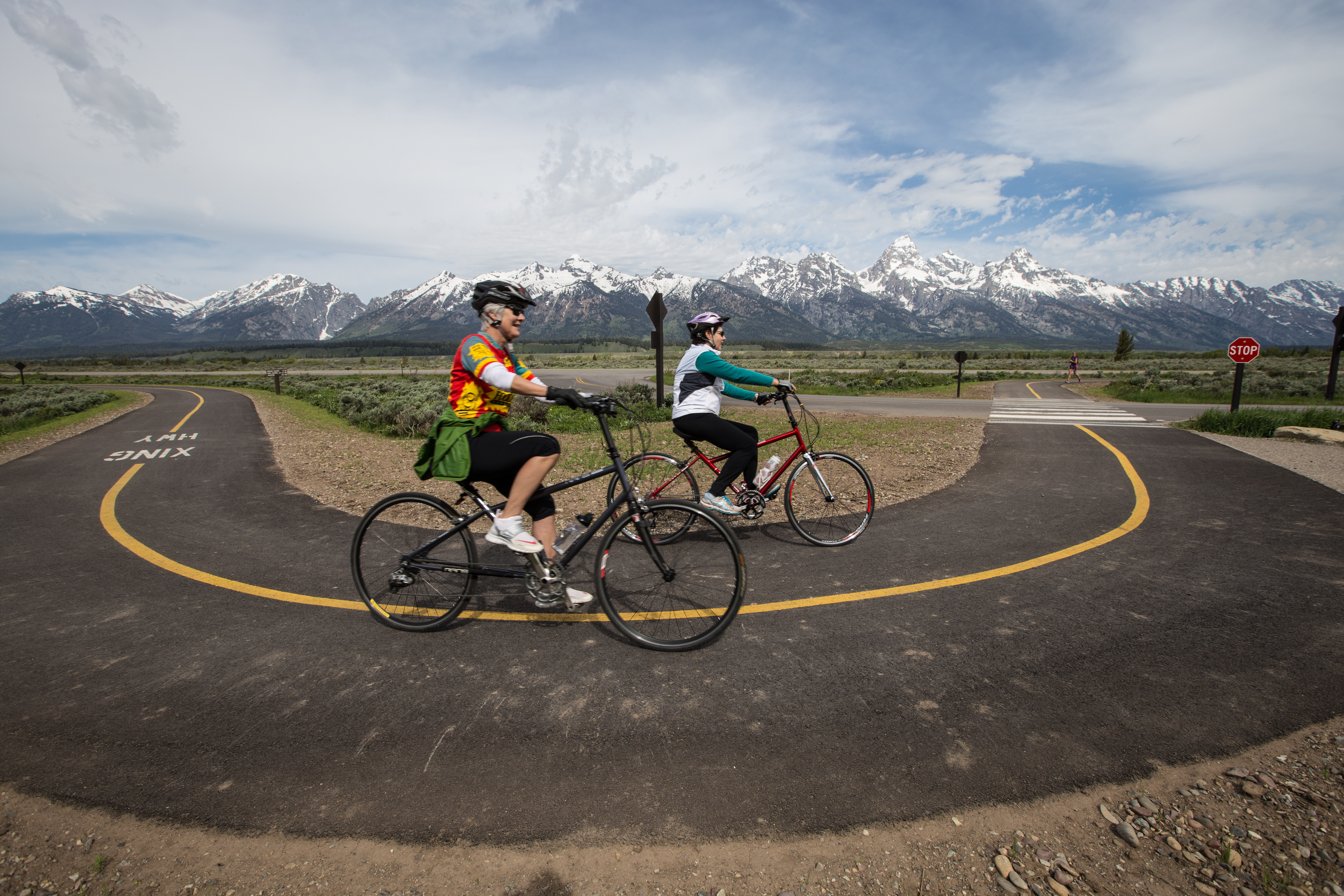 Biking In The Park Grand Teton National Park U S National Park Service