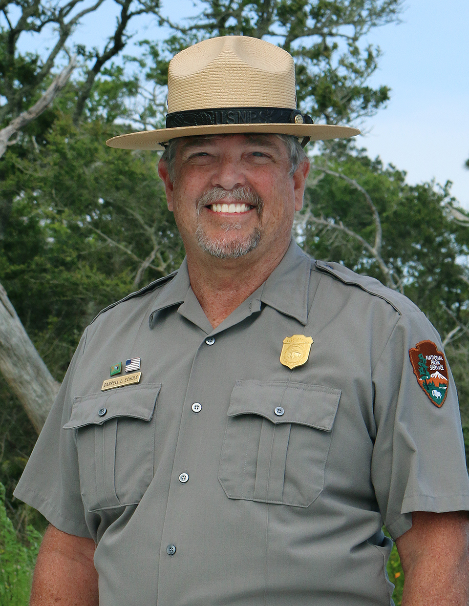 DarrelEchols1 Darrell Echols will represent the Gulf Islands National Seashore as the new superintendent beginning July 18, 2021. He has worked for the National Park Service for more than 30 years.