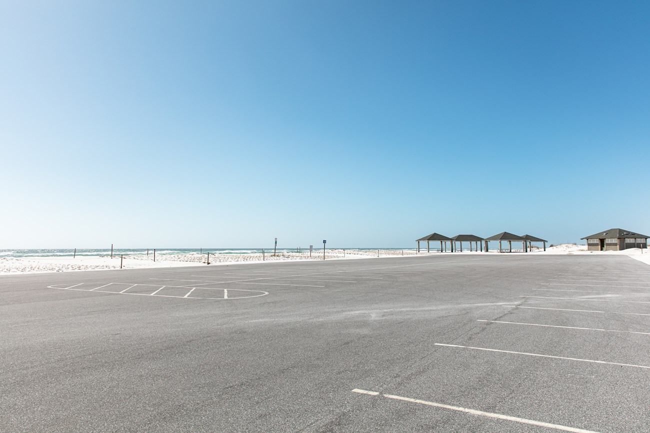 Gulf Islands offers many accessible beachside parking lots.