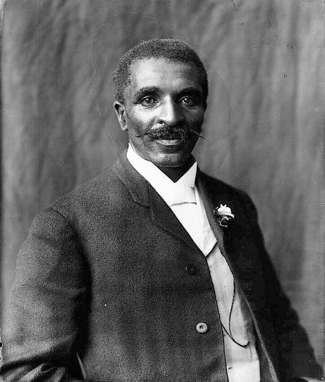 Studio portrait of George Washington Carver