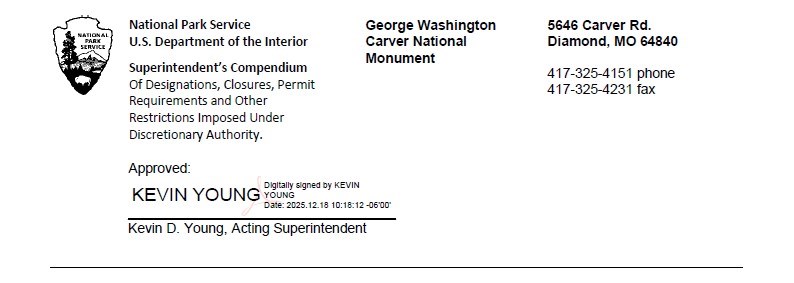 Signed Compendium Header