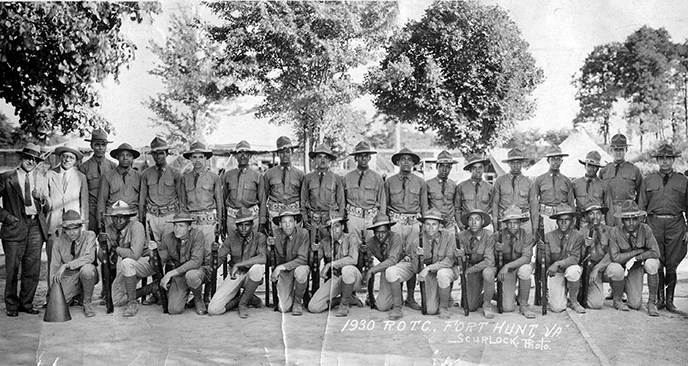 African American ROTC at Fort Hunt
