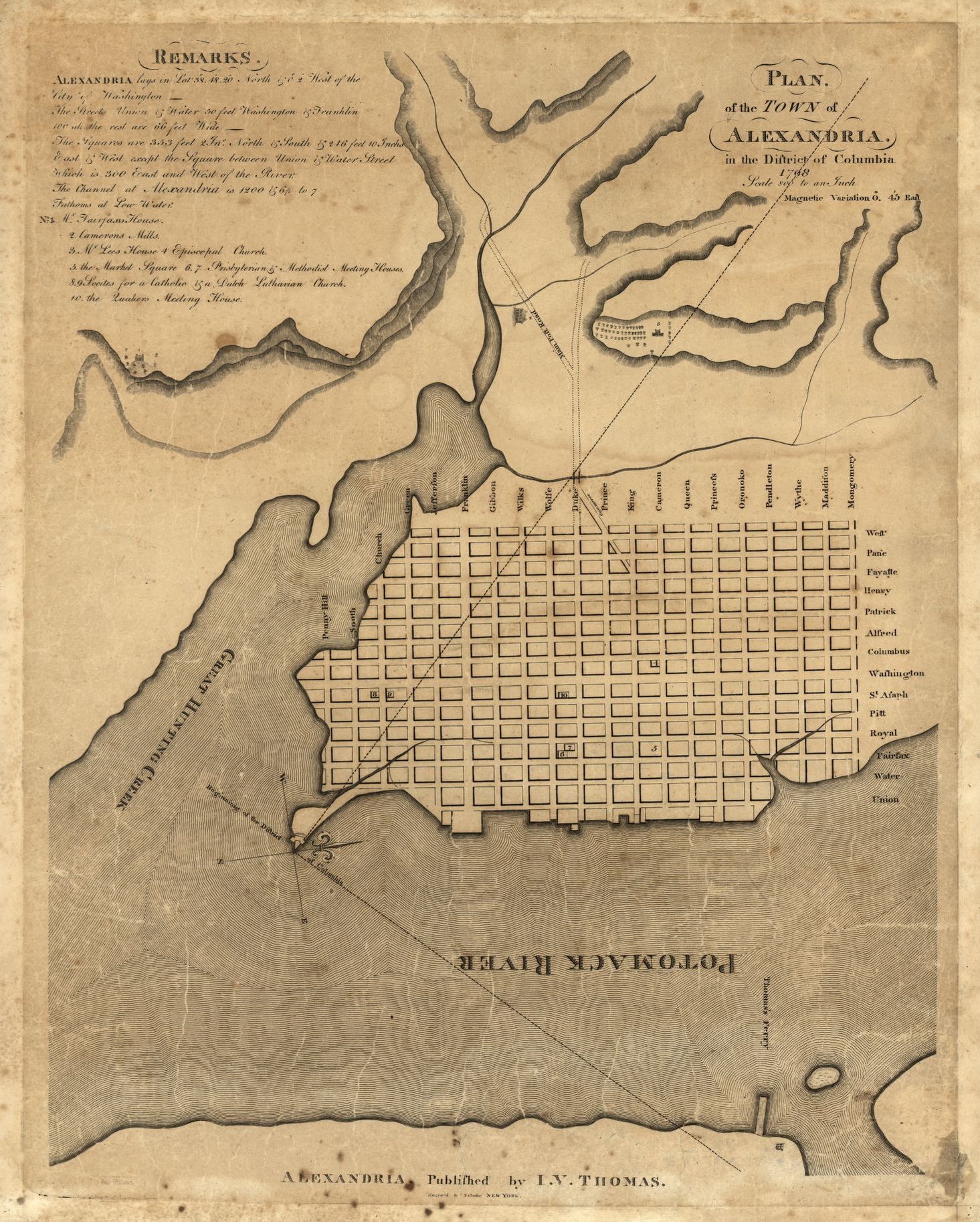 Revolutionary War Standoff at Jones Point Washington Memorial