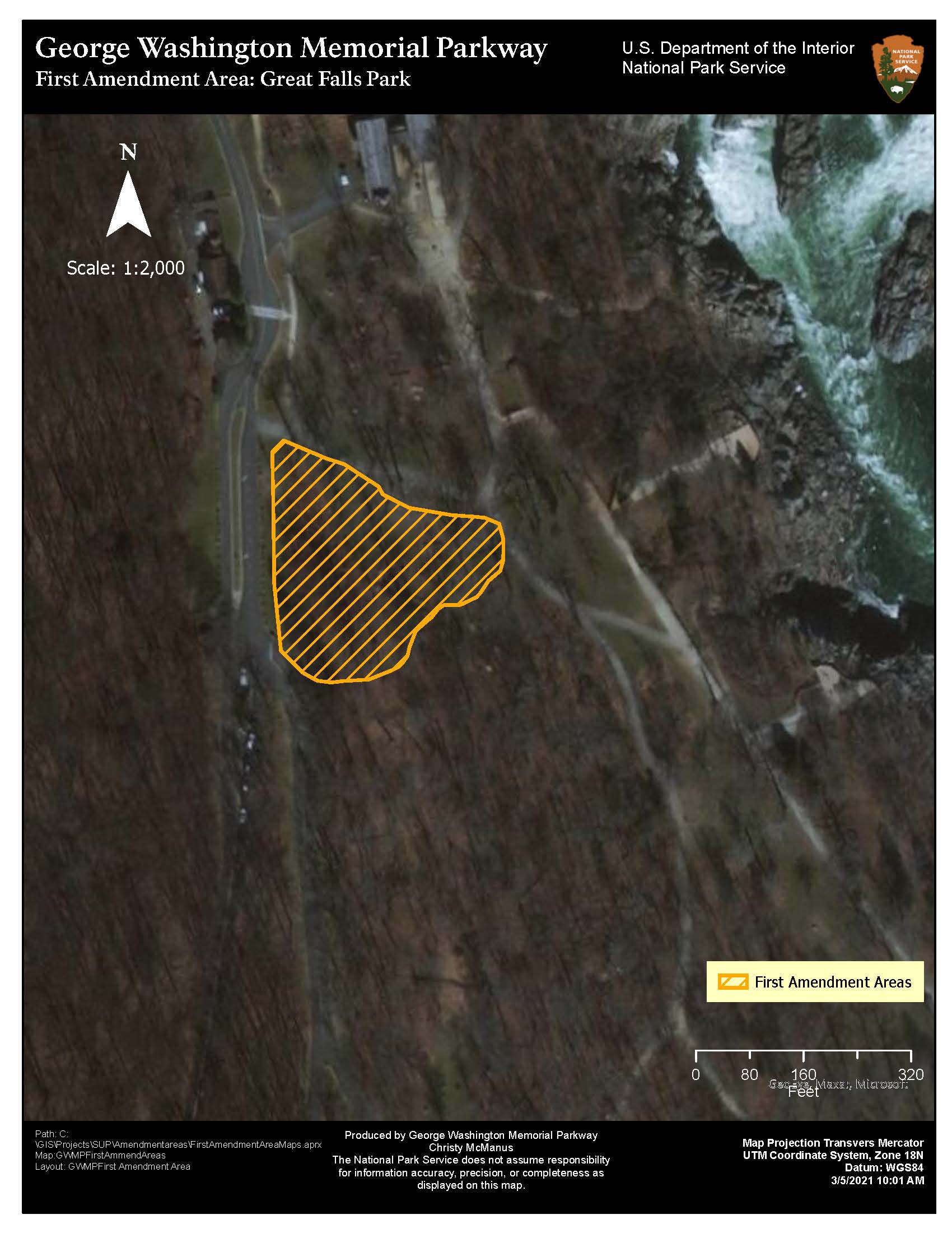 First Amendment Area: Great Falls Park