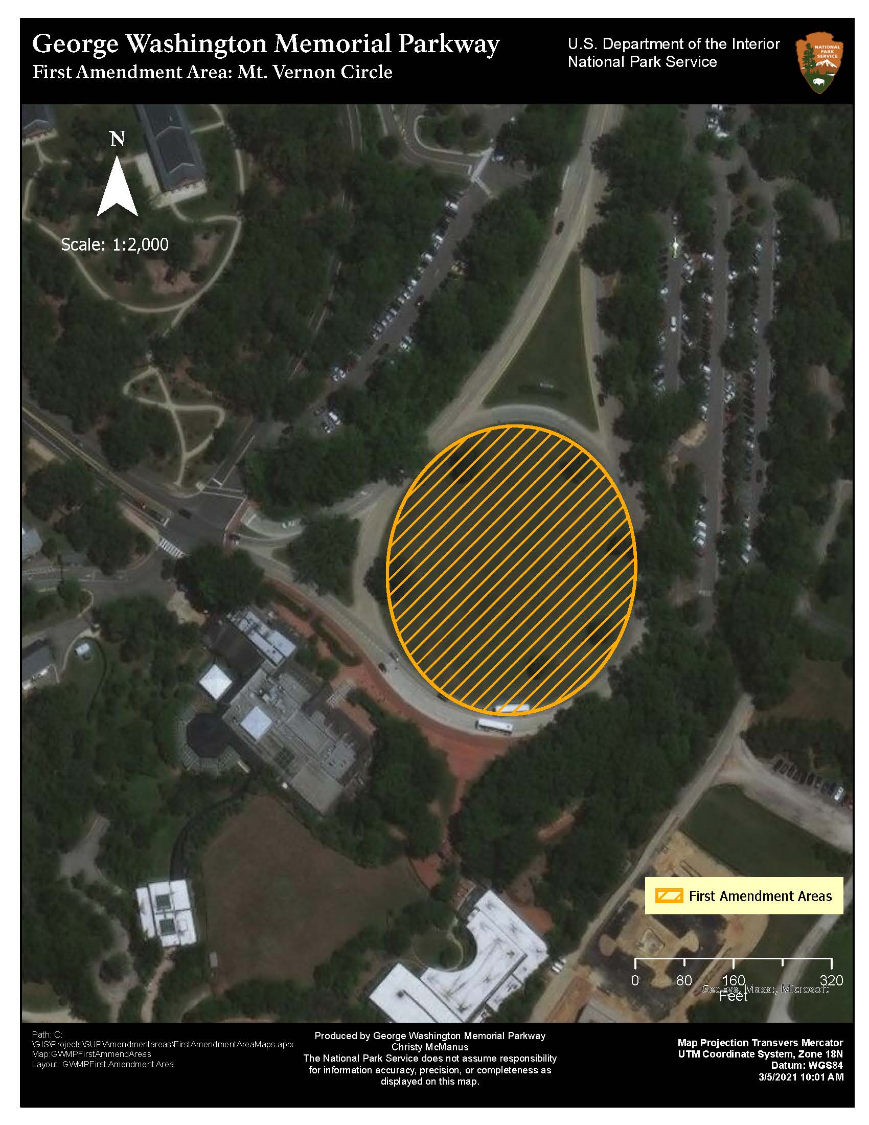 First Amendment Area: Mt. Vernon Circle