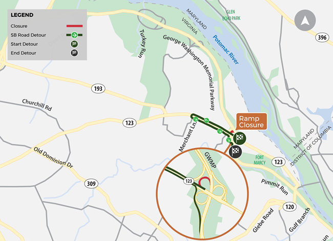 GWMP Loop A Detour