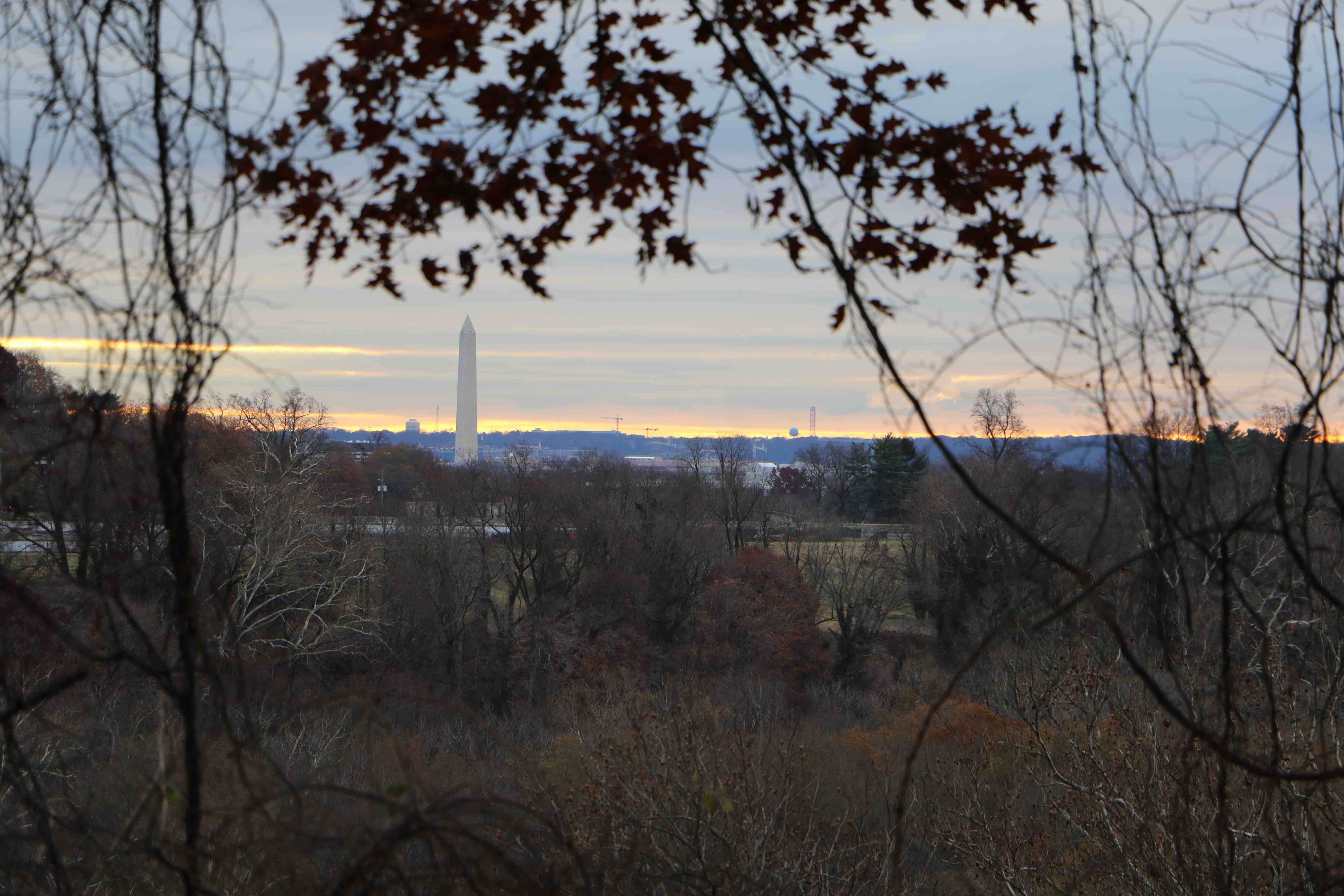 View of the Washington Monument from the GWMP