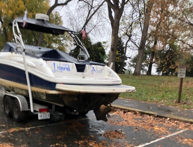 Trailer and boat