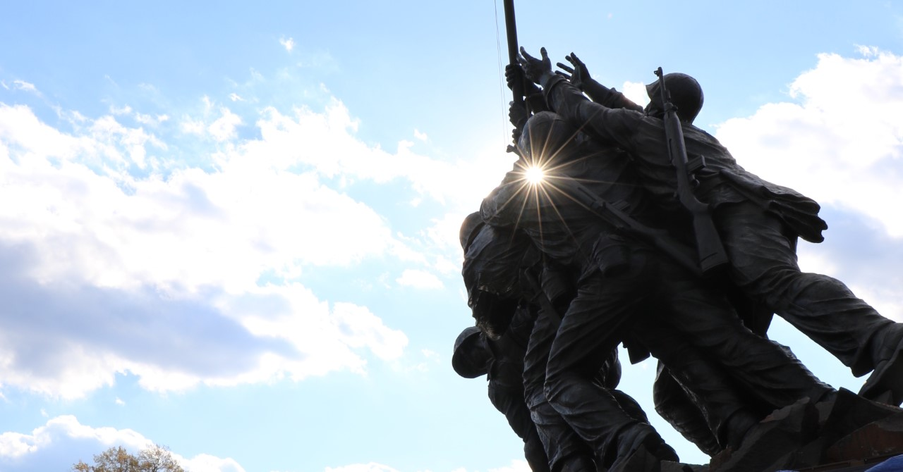 Iwo Jima sculpture
