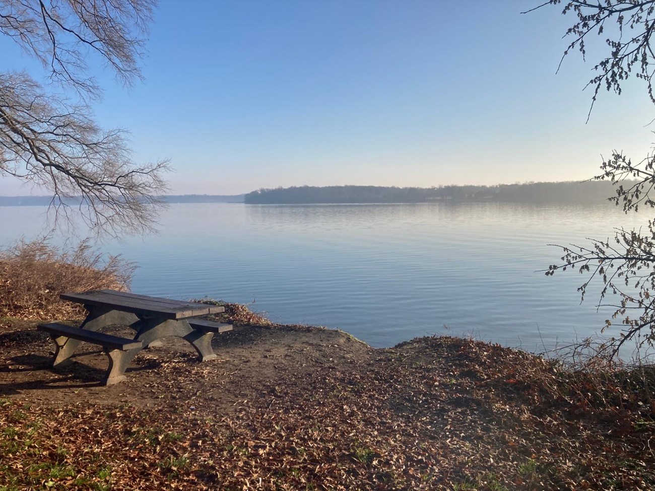 Seat of Morning (Collingwood Picnic Area on the Potomac, Daniel Blier)