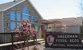 Hagerman Fossil Beds NM Visitor Center Hagerman Fossil Beds NM Visitor Center