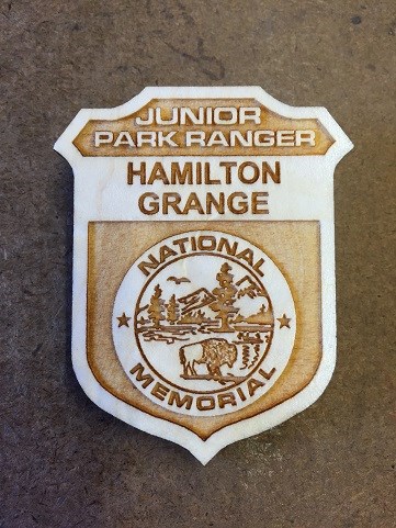 New Wooden Junior Ranger Badge Small