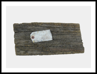 A rectangular piece of wood