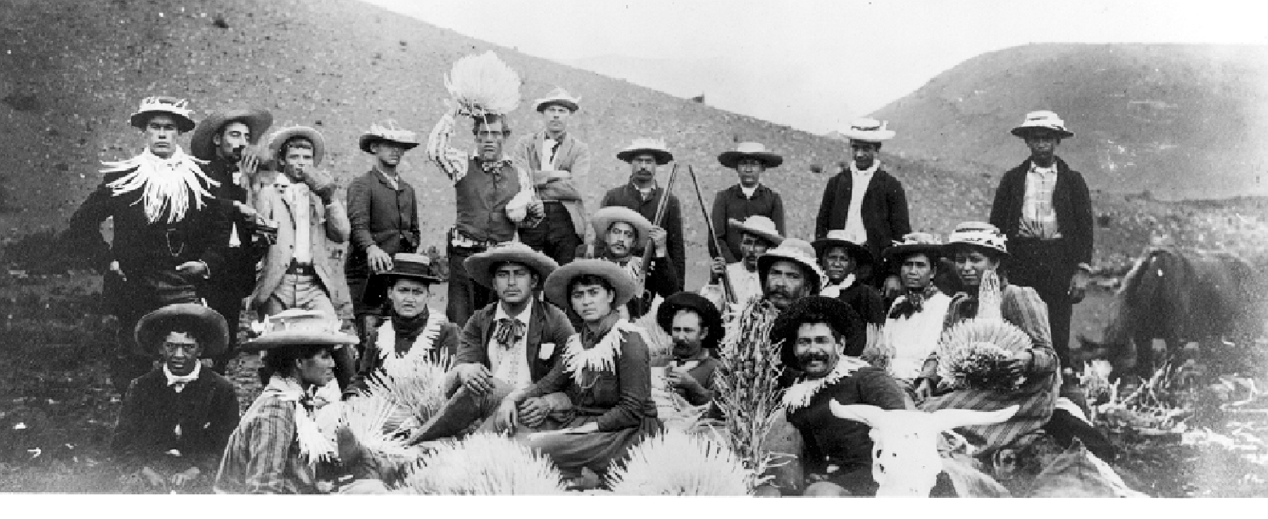 1890 Wedding Haleakala Crater