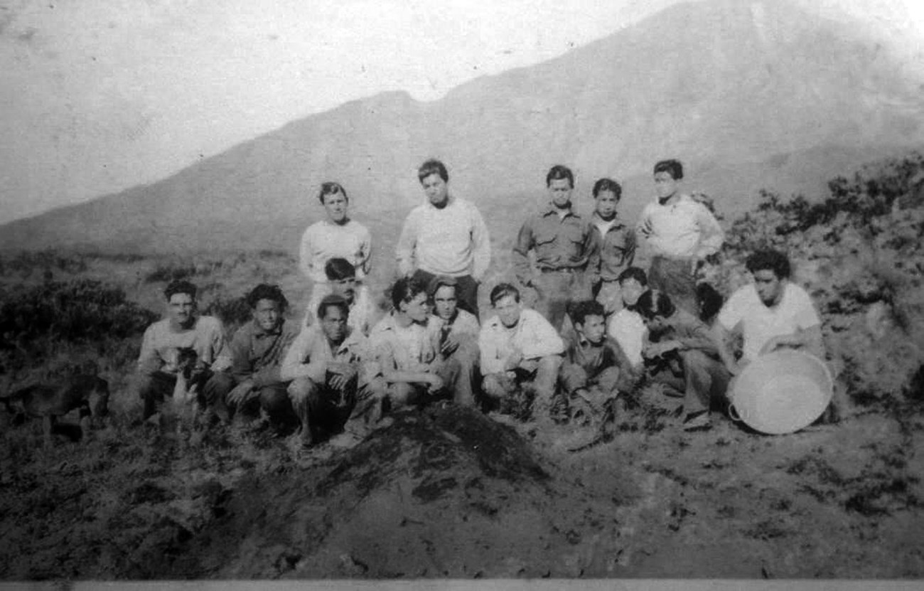 CCC Workers, Haleakala Crater